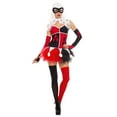 thumbnail image 1 of Music Legs Women's Harlequin Jester Costume 70424-XL, 1 of 2
