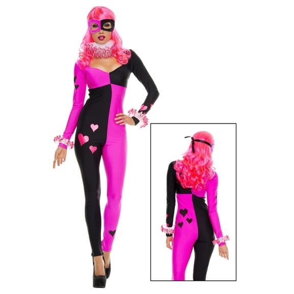 Music Legs Women's Heart Striking Harley Costume