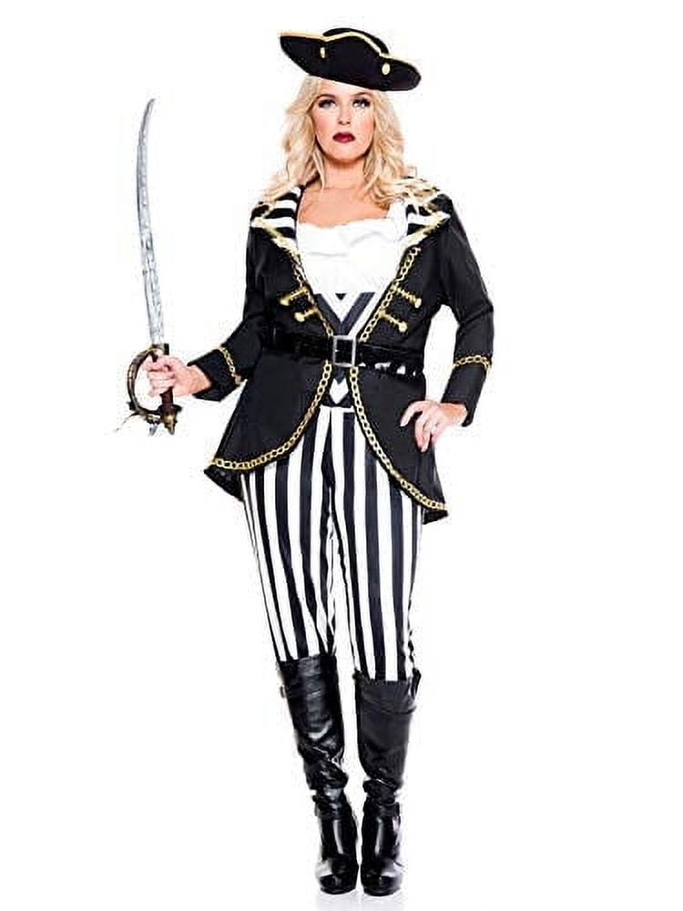 High Seas Captain Costume White Adult High Seas Captain Costume White Adult