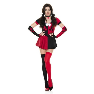 Music Legs Women's Naughty Jester Costume 71013-XS