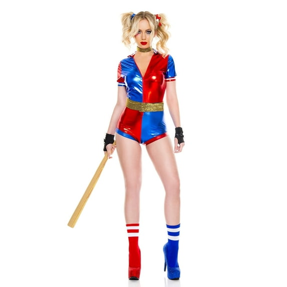 Music Legs Women's No good harley Jester Costume 70909-ML