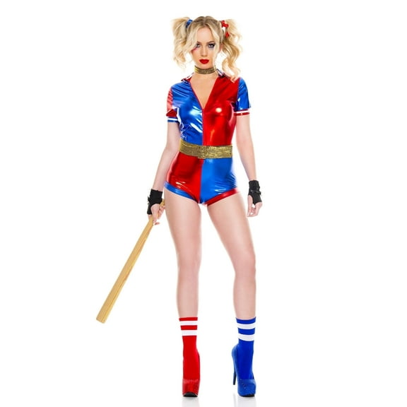 Music Legs Women's No good harley Jester Costume 70909-XS