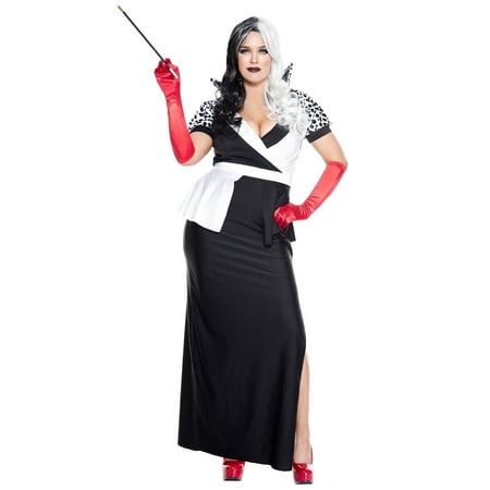 Music Legs Women's Plus Size Cruel Villain 70924Q-3X/4X
