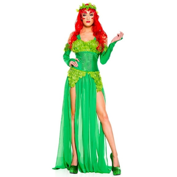 Music Legs Women's Poisonous Villain Costume