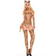 thumbnail image 1 of Music Legs Women's Pouncing Tiger 70649-SM, 1 of 2