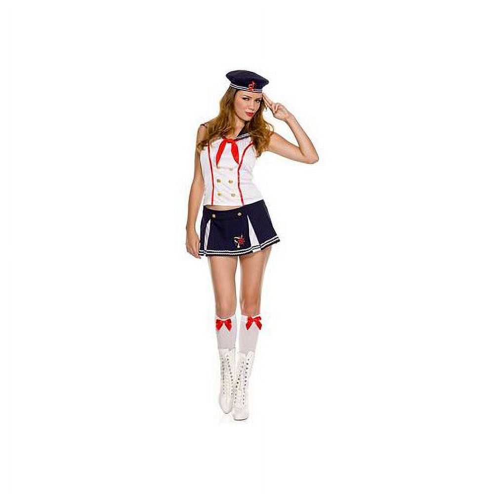 Adult Women's Sea Sailor Sweetie Costume main image 0