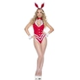 thumbnail image 1 of Music Legs Women's Seductive Rabbit 71098 RED ML, 1 of 11