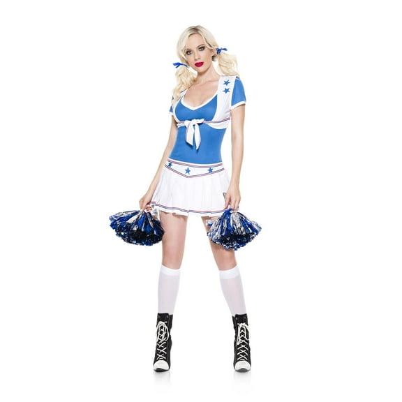 Music Legs Women's Spirit Cheerleader Costume 71012-ML
