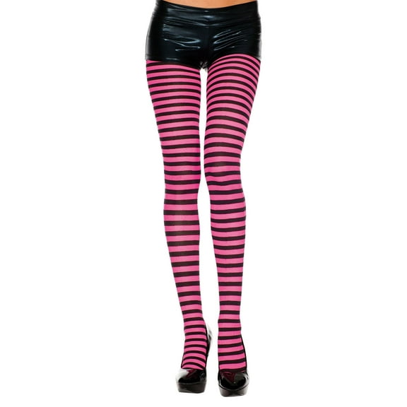 Music Legs Women's Striped Tights, Style 7471