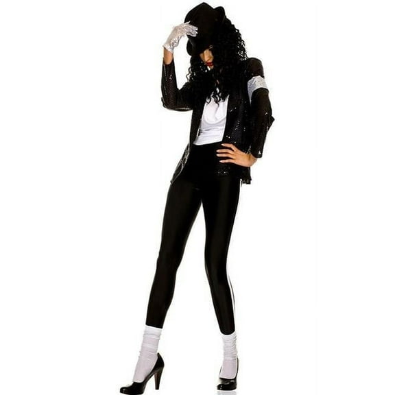 Music Legs Women's The Gloved Billie Jean 70300-XS