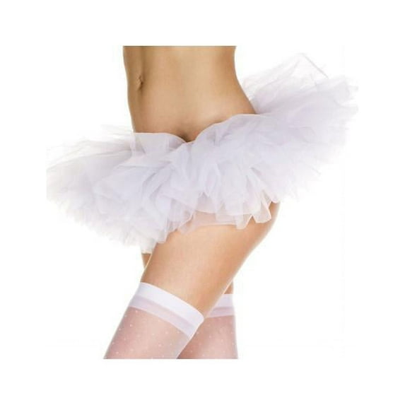Music Legs Women's Tutu Petticoat - White 239-WHITE