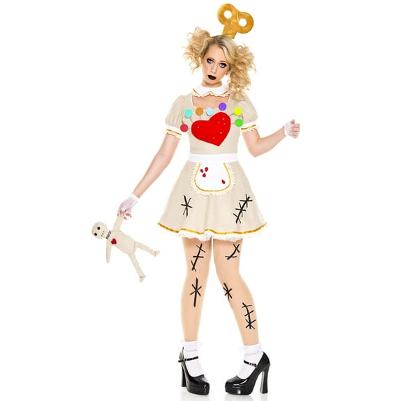 Music Legs Women's Vodoo Doll Costume 70831-XS