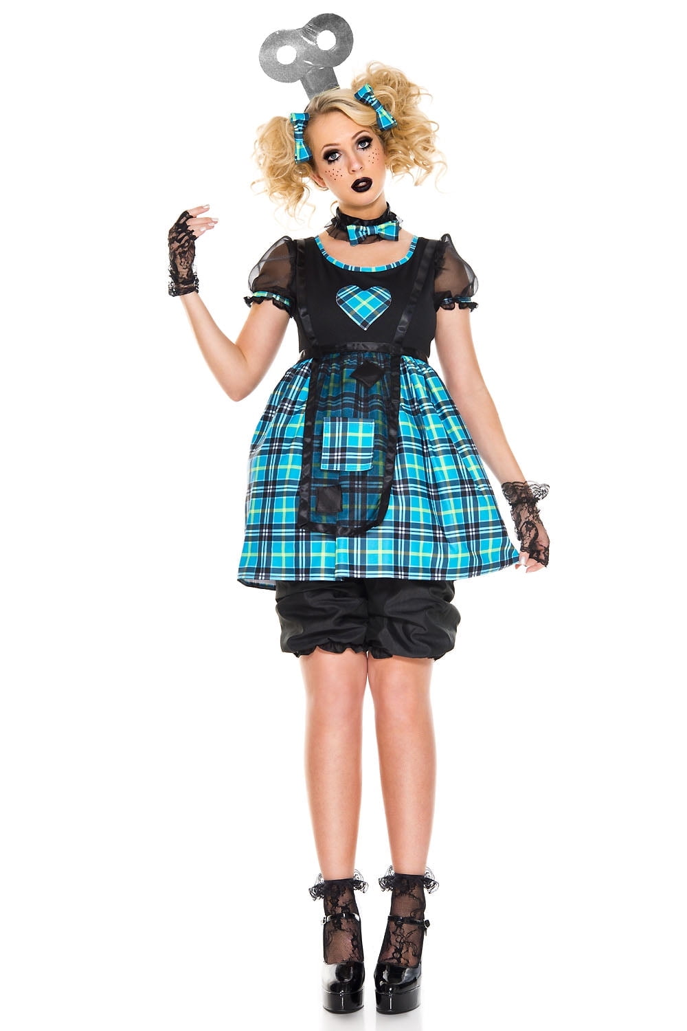 Music Legs Women's Wind Up Doll Costume 70830-XS