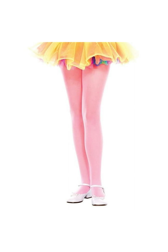 Women's Women's 280-pink-xl girls tights nylon dancer skater; pink - extra large 280-PINK-XL