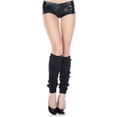 thumbnail image 1 of Music Legs Women's Women's Acrylic Knee High Warmer Socks; Black 5724-BLACK, 1 of 2