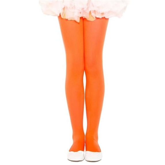 Music Legs Women's Women's Girls Opaque Tights - Large*** SIZE = Large 280-ORANGE-L
