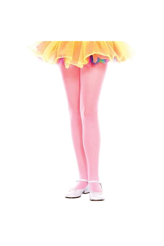 Women's Women's Girls Tights Nylon Dancer Skater; Pink - Large 280-PINK-L