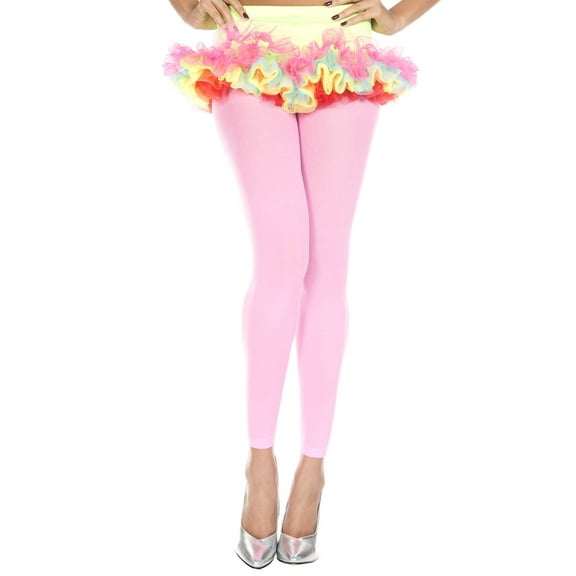 Music Legs Women's Women's Opaque Footless Tight, Style 35747