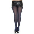 thumbnail image 1 of Music Legs Women's Women's Plus size opaque tights 747Q-NAVY, 1 of 1