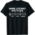 thumbnail image 1 of Music Literacy Matters T-Shirt, 1 of 3