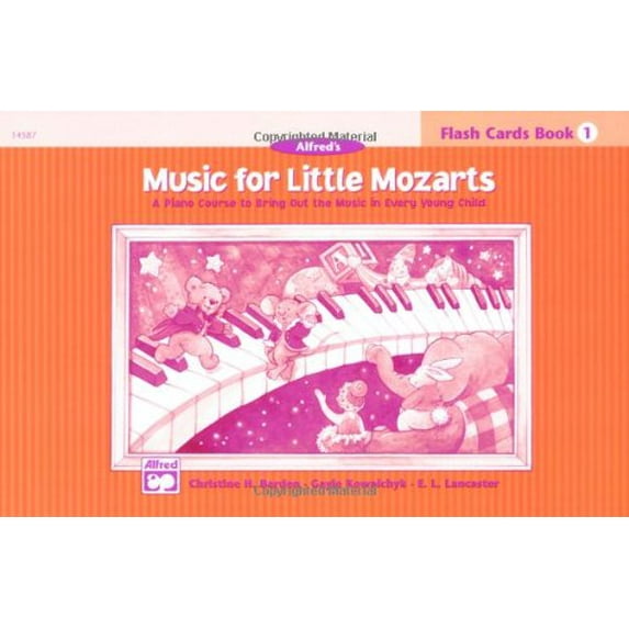 Pre-Owned Music for Little Mozarts Flash Cards: A Piano Course to Bring Out the Music in Every Young Child (Level 1), Flash Cards, 9780739010204, 0739010204, Paperback,