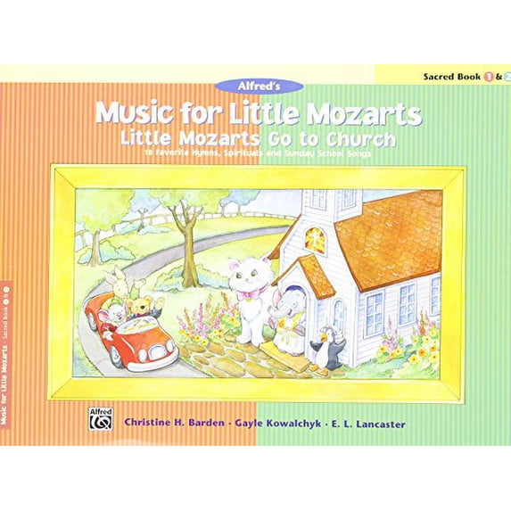 Pre-Owned Little Mozarts Go to Church, Sacred Book 1 & 2: 10 Favorite Hymns, Spirituals and Sunday School Songs (Paperback) 0739056891 9780739056899