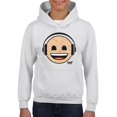 thumbnail image 1 of Music Lover Fun Graphic Dj Trendy Graphic Symbol Youth's Hoodie, 1 of 4