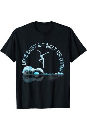 Music Lover Life Is Short But Sweet For Certain Guitar T-Shirt