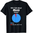 thumbnail image 1 of Music Lover Obsessed Gift T-Shirt, 1 of 4
