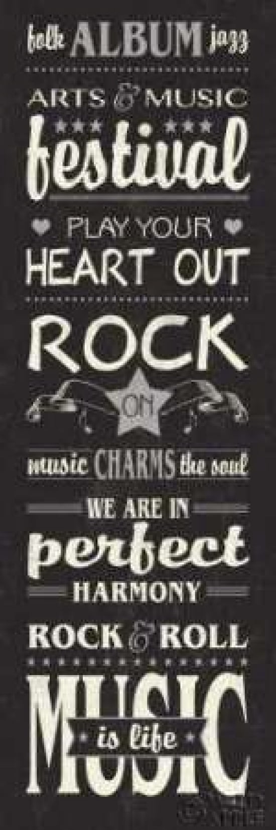 Music Lovers II Canvas Art - Pela Studio (8 x 24)