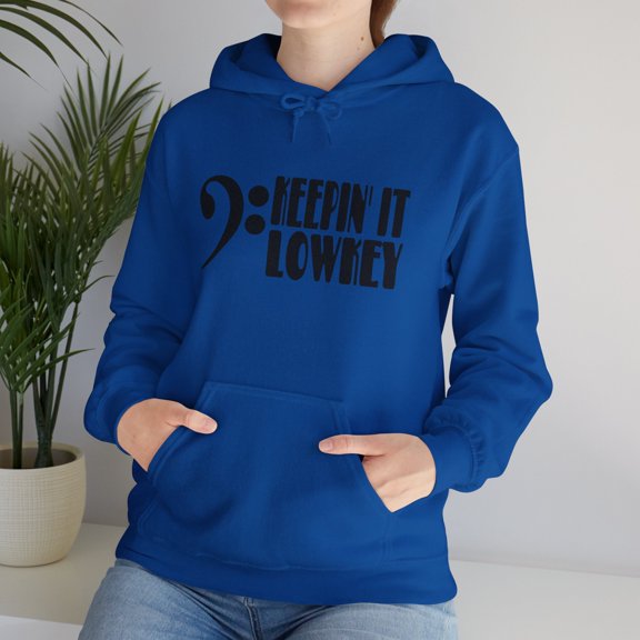 Music Low Brass Player Bass Clef Hoodie