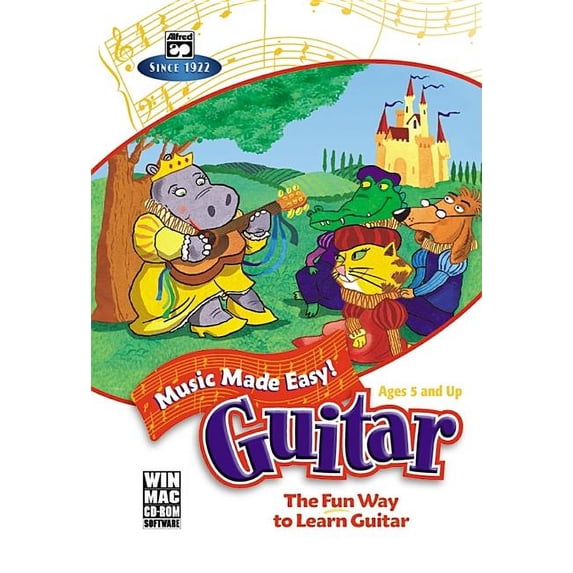 Music Made Easy -- Guitar: The Fun Way to Learn Guitar, CD-ROM (Audiobook)