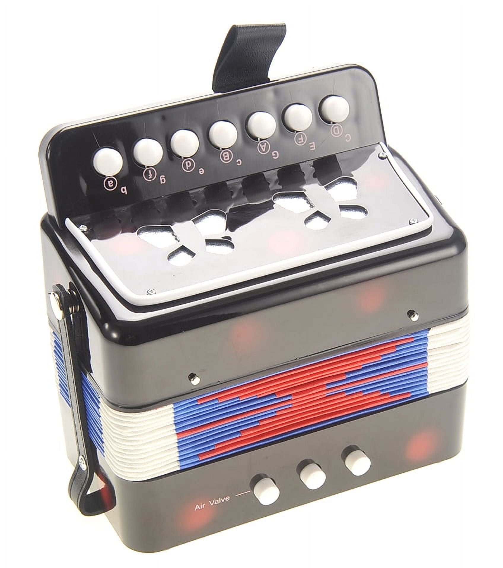 Music Magic Children's Musical Instrument Accordion - Black