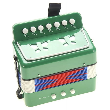 Music Magic Children's Musical Instrument Accordion - Green