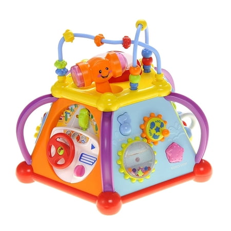 Music Magic Musical Activity Cube Play Center With Lights