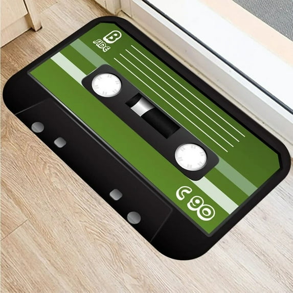 Music Magnetic Tape Bedroom Decorative Carpet Living Room Hallway Kitchen Balcony Floor Mat Anti-slip Area Rug Home Decoration