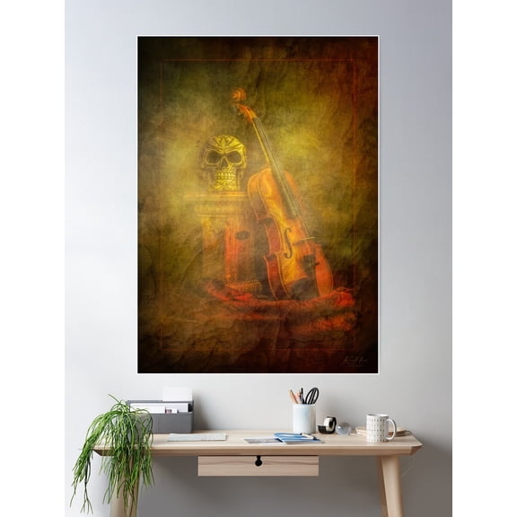 Music Maker Poster Wall Art, Modern Wall Decor For Living Room Bedroom, 16x24 UNFRAMED