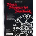 thumbnail image 1 of Pre-Owned Music Manuscript Notebook (Regular Staff. Perforated Pages for easy removal.) Paperback, 1 of 1