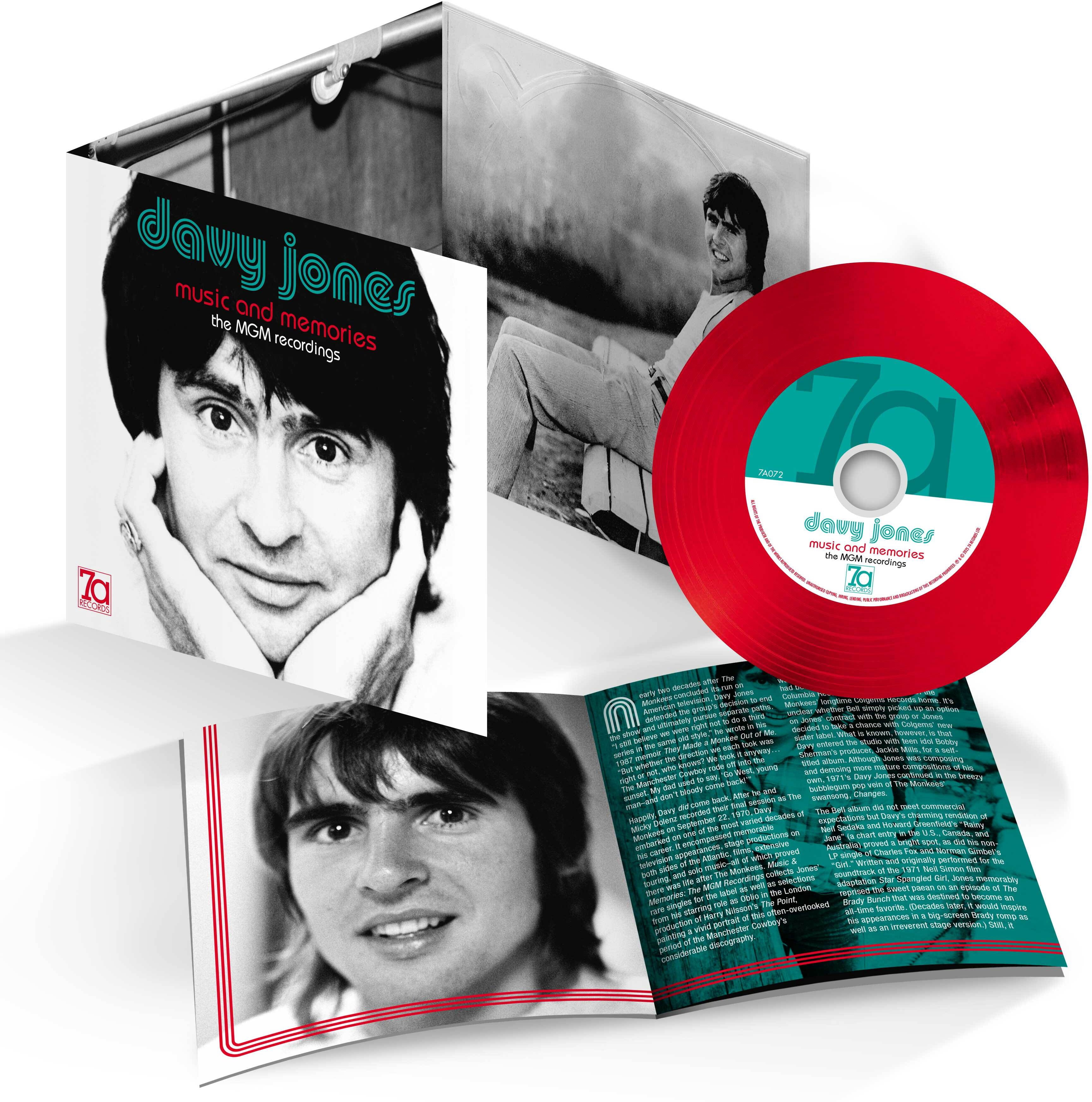 Davy Jones - Music & Memories - Incl. 16pg Color Booklet - Music & Performance - CD