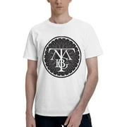 Music Men's T Shirt Cotton Graphic Short Sleeve Tees Shirt Black Style-4 Small
