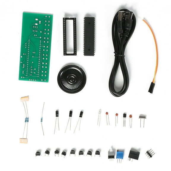 Music Mode Colorful LED Lights Loud Sound Simple Electronic Organ DIY Design Kit