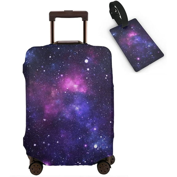 Music Monkey Travel Luggage Cover Suitcase Protector Polyester Washable Baggage M Size (23-26 Inch) style18