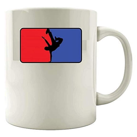 Hip Hop 11 oz Coffee Mug - Dance Logo Design White Ceramic Gift