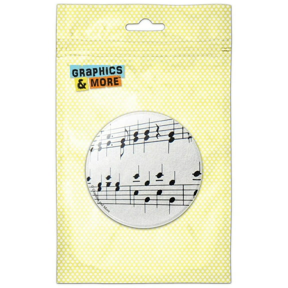 Music Musical Notes Score Composition Refrigerator Button Magnet