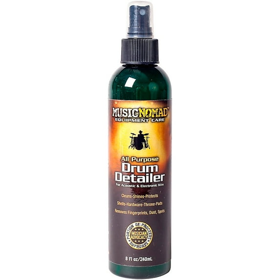 Music Nomad MN110 Drum Detailer - All Purpose for Cymbals, Hardware Shells