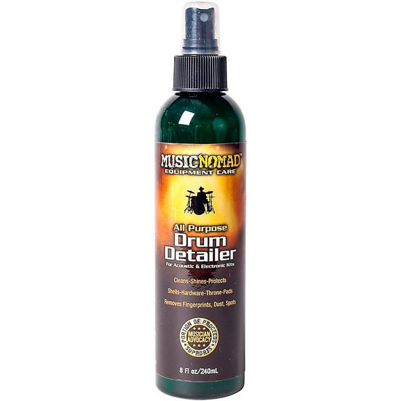 Music Nomad MN110 Drum Detailer - All Purpose for Cymbals, Hardware Shells