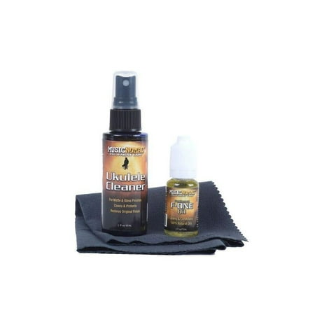 Music Nomad Premium Ukulele Care Kit - 3pc