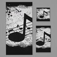 thumbnail image 1 of Music Note Bath Towel Sets For Bathroom Hand Towels Fingertip Towels 3 Piece Soft Absorbent For Bathroom Kitchen Hotel Beach, 1 of 6