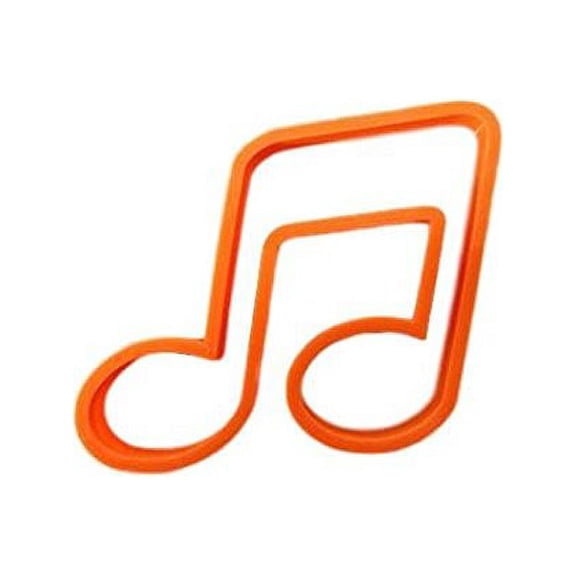 Music Note Cookie Cutter (2) (1 inch)- Fast Shipping - Sharp Edges - Exceptional Quality