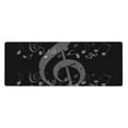 Music Note Heart Mousepad Large Mouse Pad Desk Pad Computer Keyboard